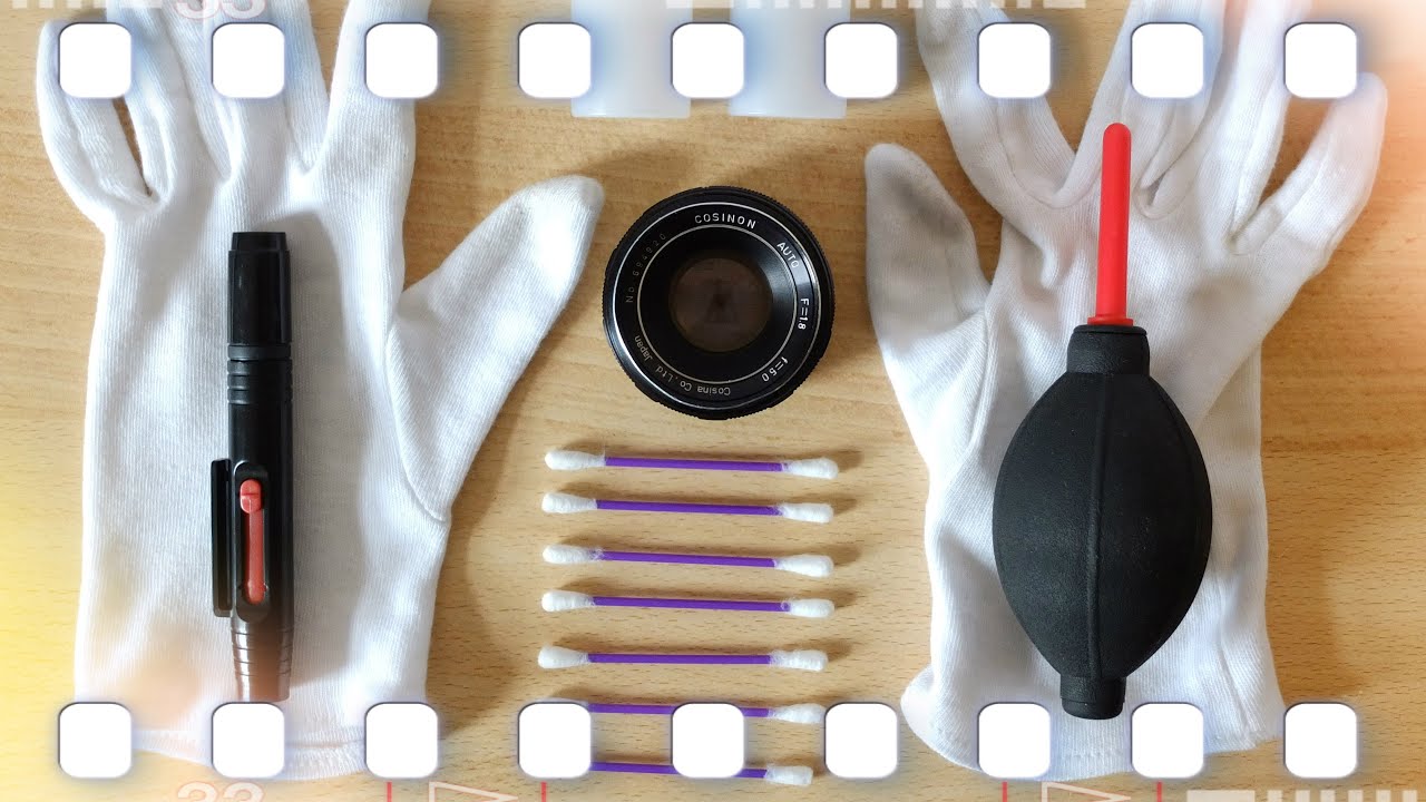 Wie ich alte analoge Objektive säubere 🎞 Flanell, Kameras & Film
