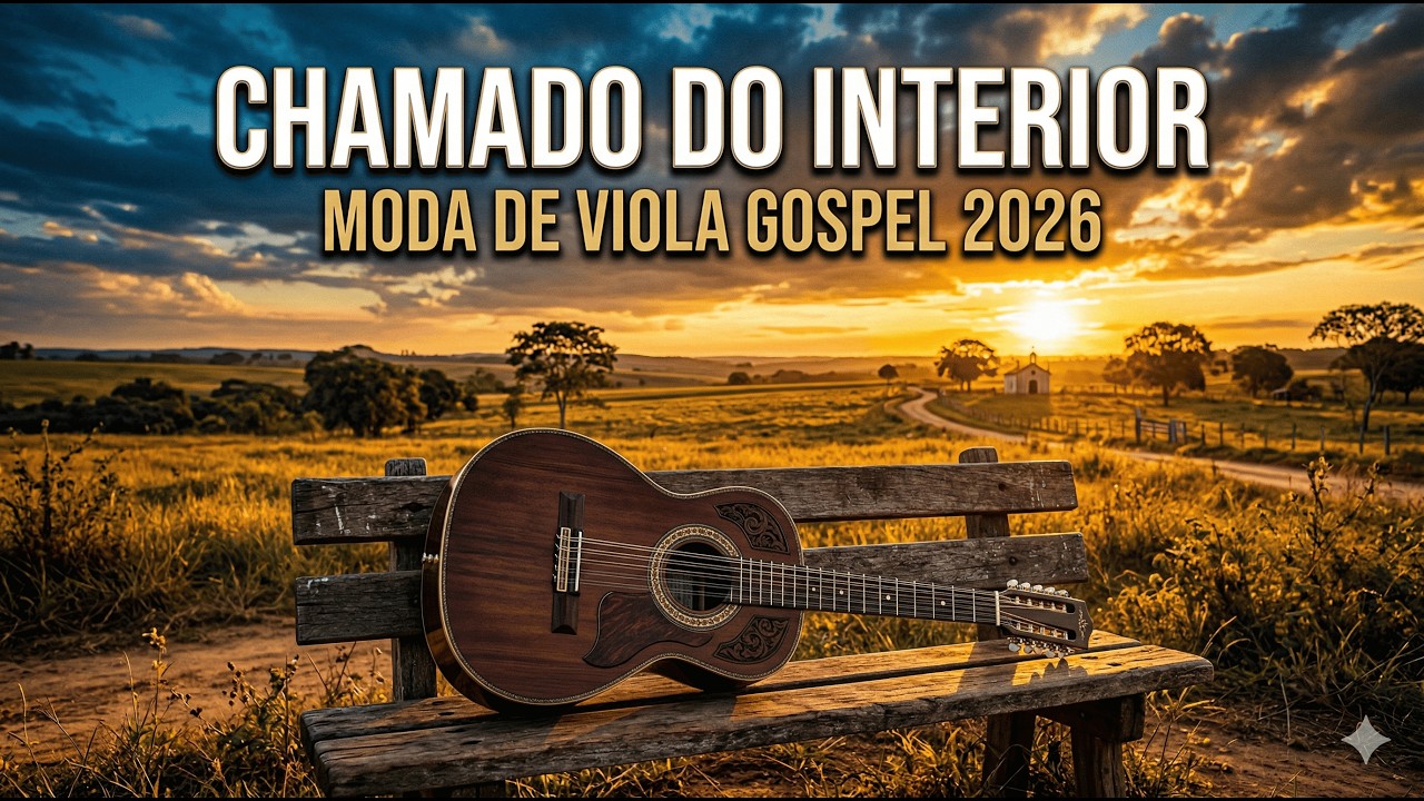 CHAMADO DO INTERIOR | Moda de Viola Gospel 2026 (playlist completa)