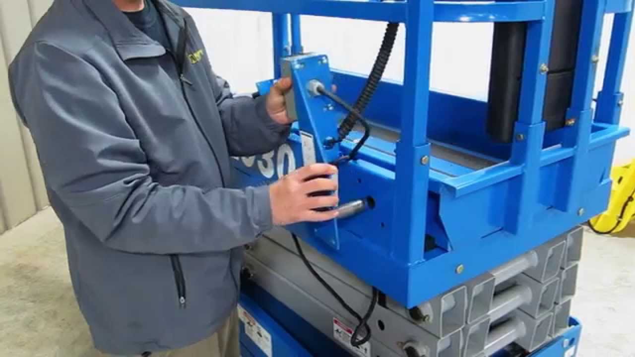 SHU Installation on a Genie GS-1930 Scissor Lift