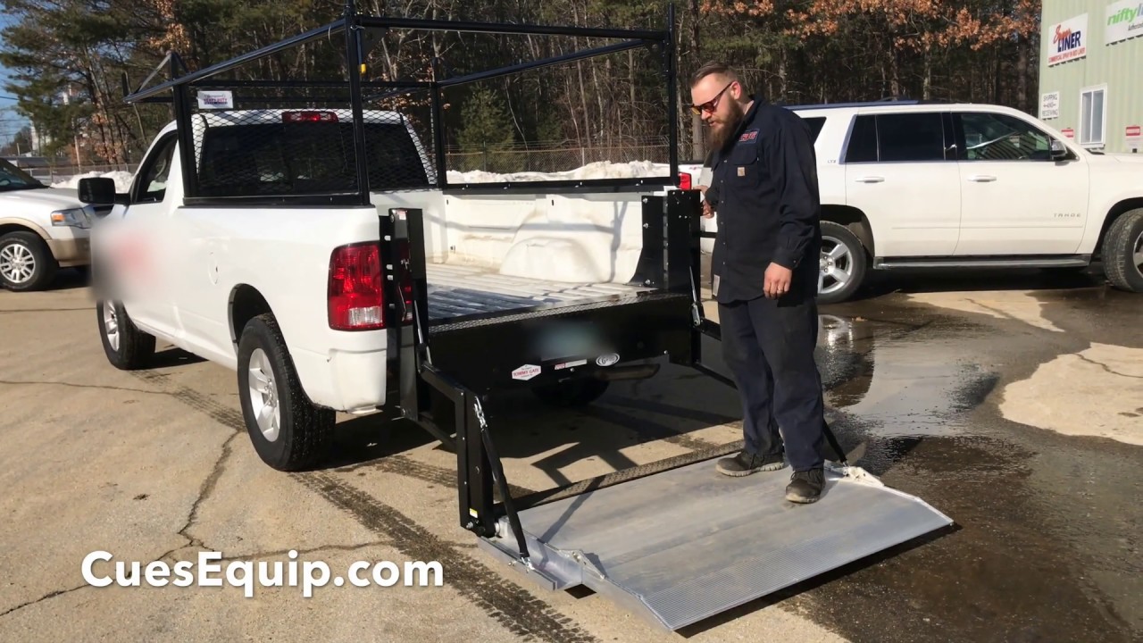 Tommy Gate Liftgate Installed On Ram Truck CuesEquip.com