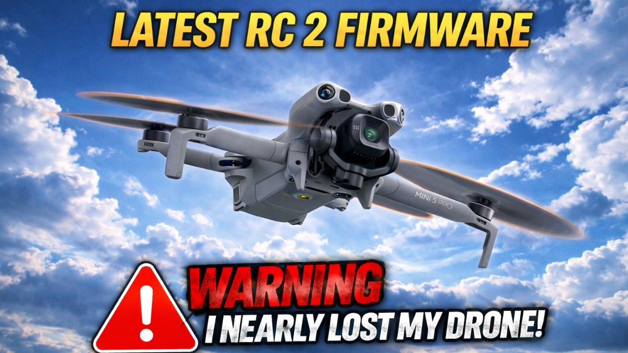 I Almost lost my Mini 5 Pro testing the latest Firmware!&nbsp;- This was close