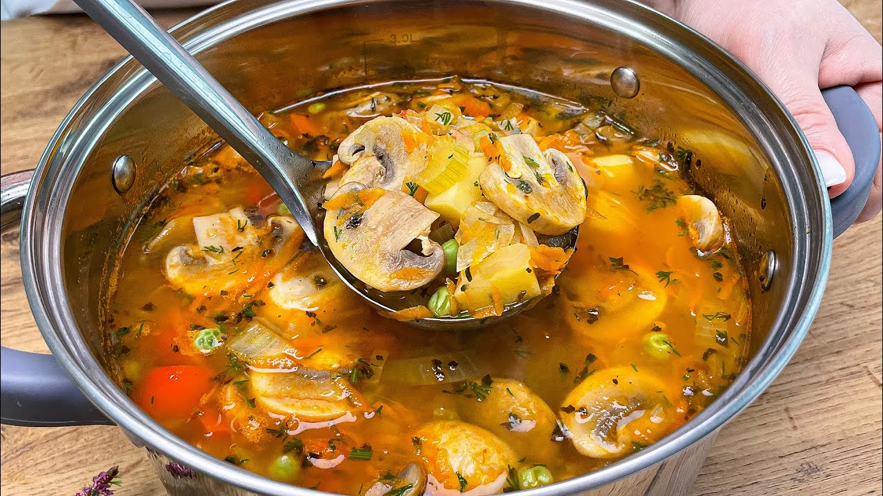 Die Suppe ist so lecker und sättigend, dass man sie jeden Tag essen kann! Rezept in 15 Minuten
