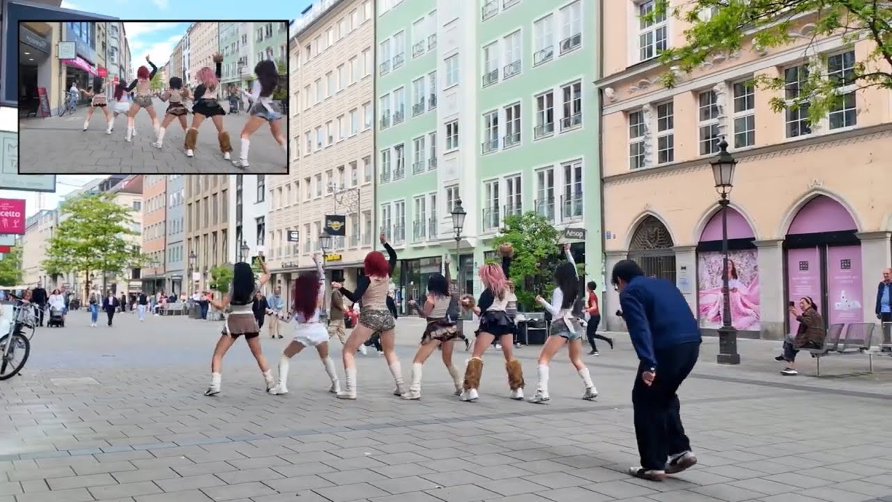 [DANCE IN PUBLIC | SIDE CAM] KATSEYE 'GNARLY' | Dance Cover by BTP | Germany