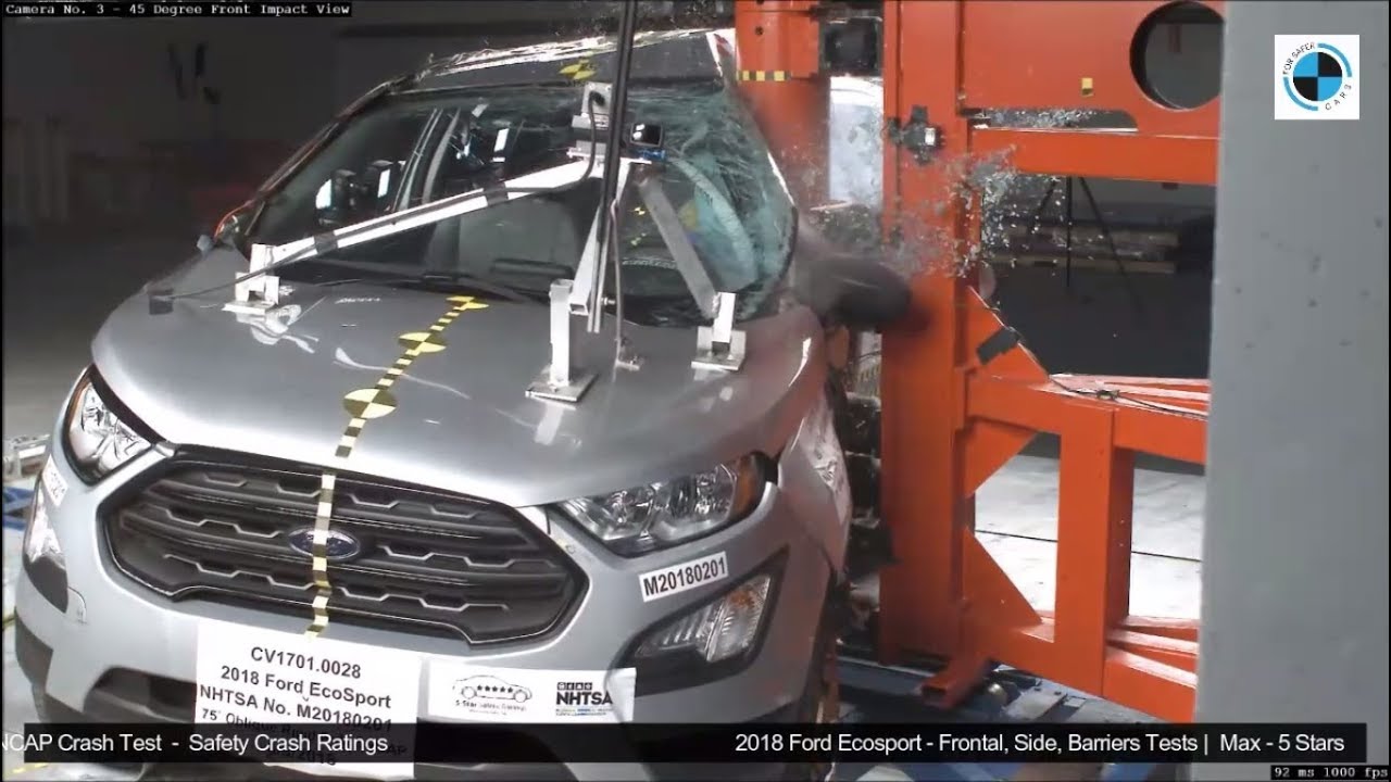 2018 Ford ECOSPORT - 4-5 Stars | Crash test