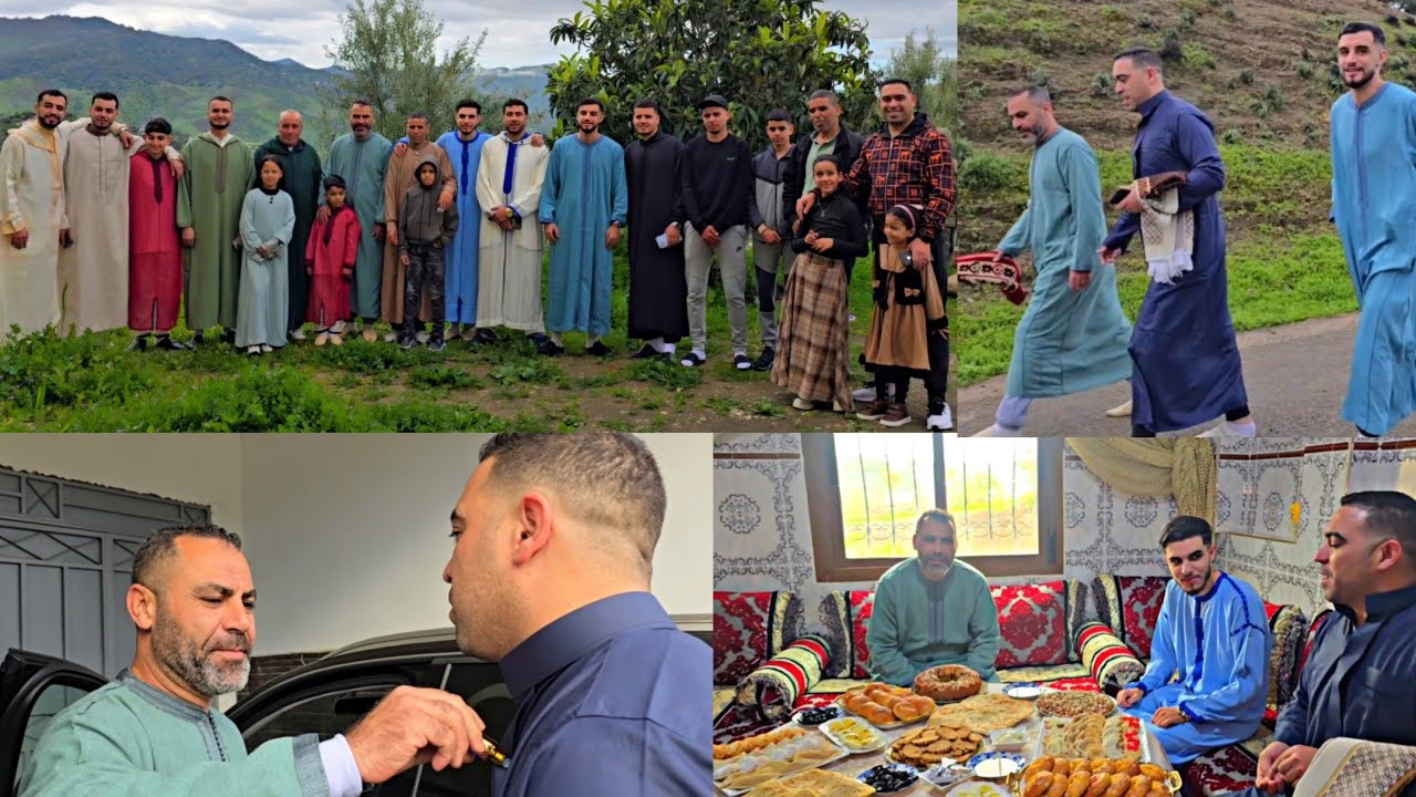 أجواء العيد العائلة كلها تجمعات فدار عبد الخالق  
