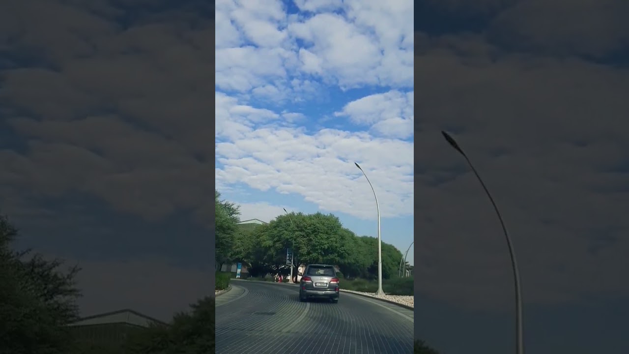 Qatar Winter Skies #shorts #youtubeshorts #qatar #shortsfeed #dohaqatar #blueskies