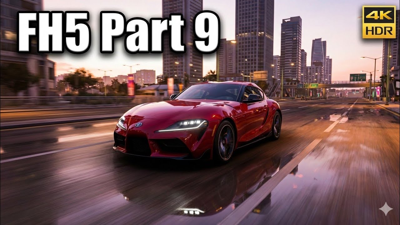 Forza Horizon 5 Gameplay – Toyota GR Supra Street Racing (No Commentary)