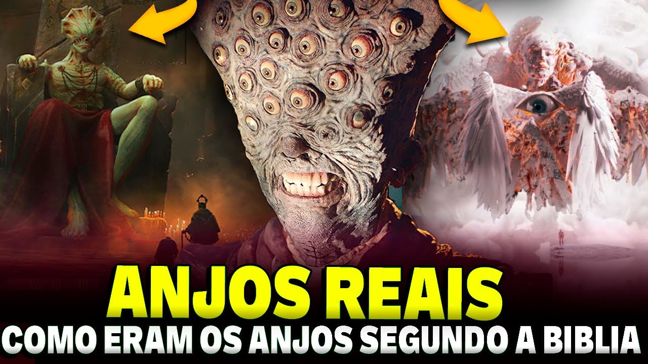 A verdadeira Aparência dos ANJOS segundo a BÍBLIA - [CREEPYPASTA]