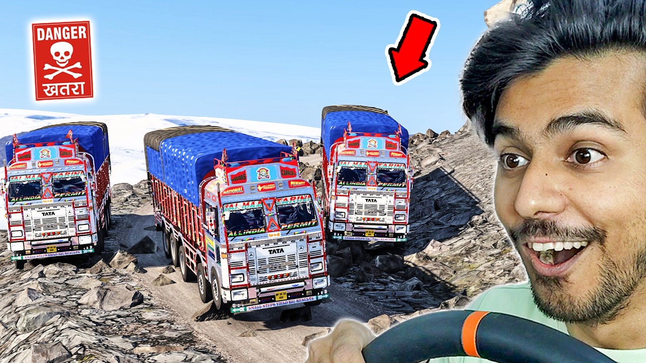 TATA TRUCK Takes on the DEADLIEST Ghat Road with MOZA TRUCK WHEEL