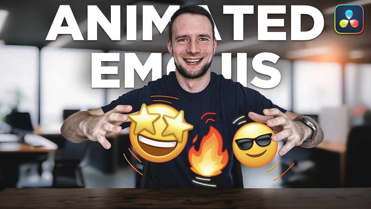 Get FREE animated emojis for Davinci Resolve 😎 - BOOST your videos retention