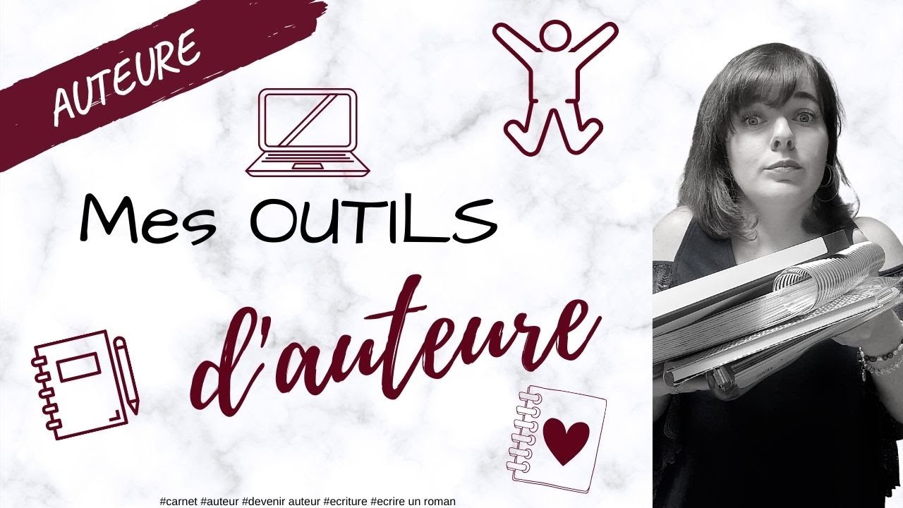 Mes OUTILS d'AUTEURE : carnets, logiciels, mat&eacute;riel etc.