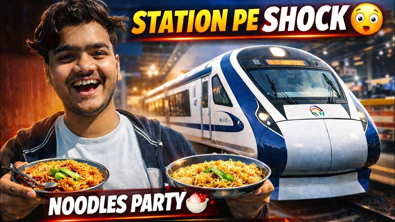 Coaching Se Station Tak 😳 | Dost Ke Ghar Noodles Party 🍜 | Full Day Vlog