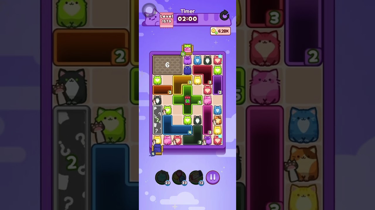 Drop the Cat Level 1576 1577 1578 1579 1580