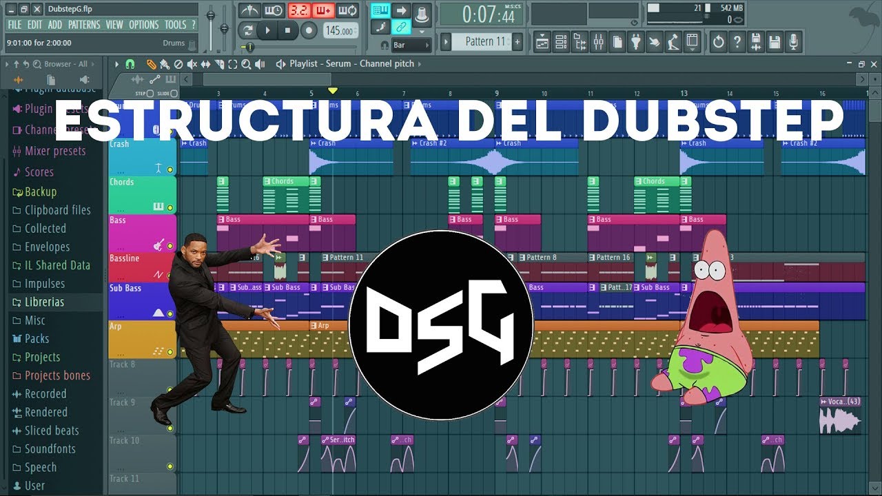 Estructura de un drop de dubstep | Design of a dubstep drop (Dubstep Gutter Style)