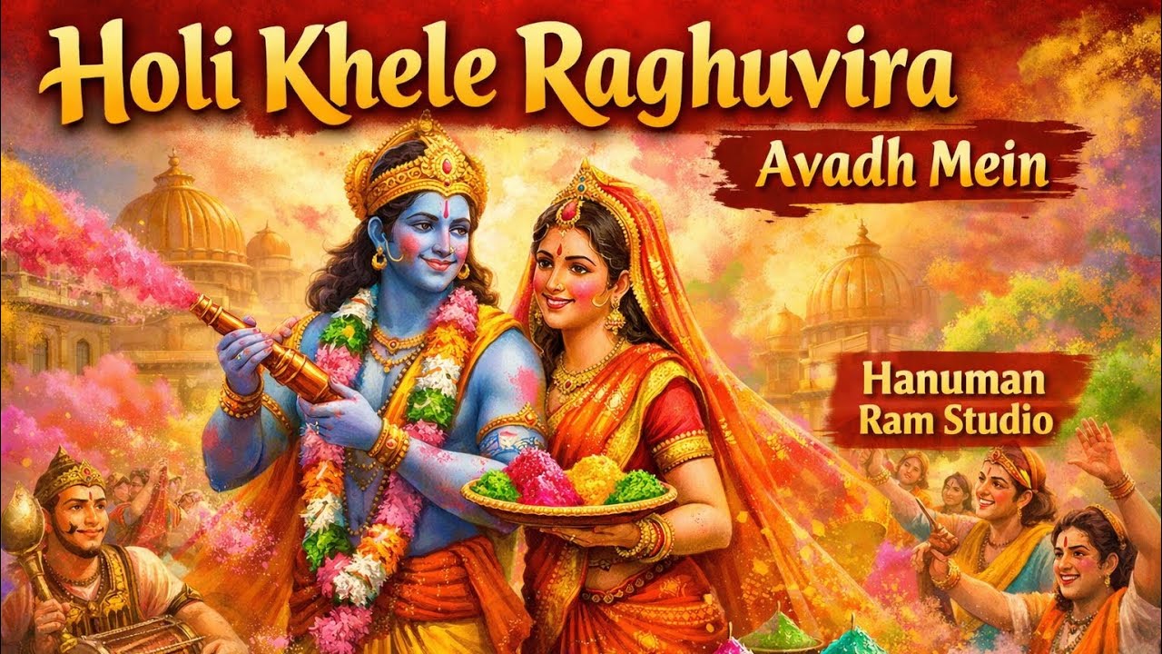 🛕Holi Khele Raghuvira Avadh Mein | श्री राम होली भजन 2026 | Ram Ji Holi Song | Jai Shri Ram 🚩🙏