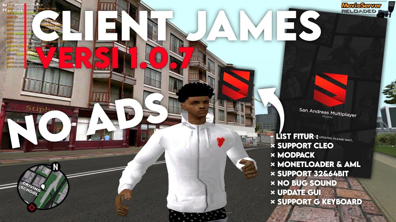 SHARE MOD CLIENT JAMES VERSION 1.0.7 TERBAIK SEJAGAT RAYA💥