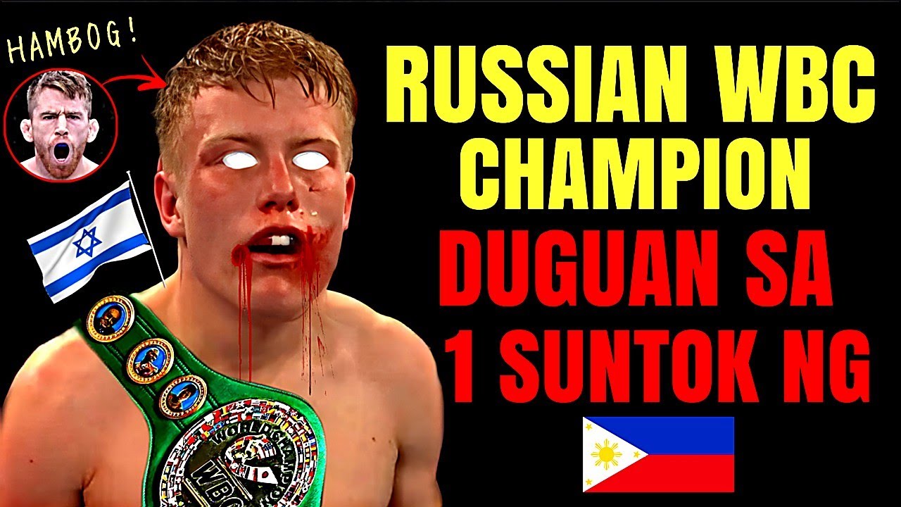 NAKAISA LANG sa PINOY ❗SUBRANG ANGAS NA❗AYUN BUGBOG SARADO TULOY❗ DI MAKILALA SA LAKAS NG SUNTOK NG.