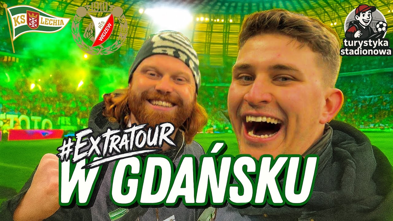 EXTRATOUR #5 | Lechia Gdańsk vs Widzew Łódź – najlepszy stadion i najgorsza kiełbasa? 🔥