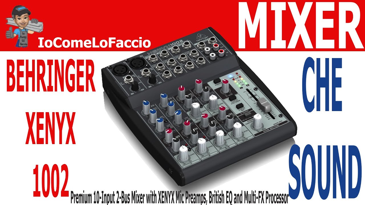 #027 Behringer Xenyx 1002FX