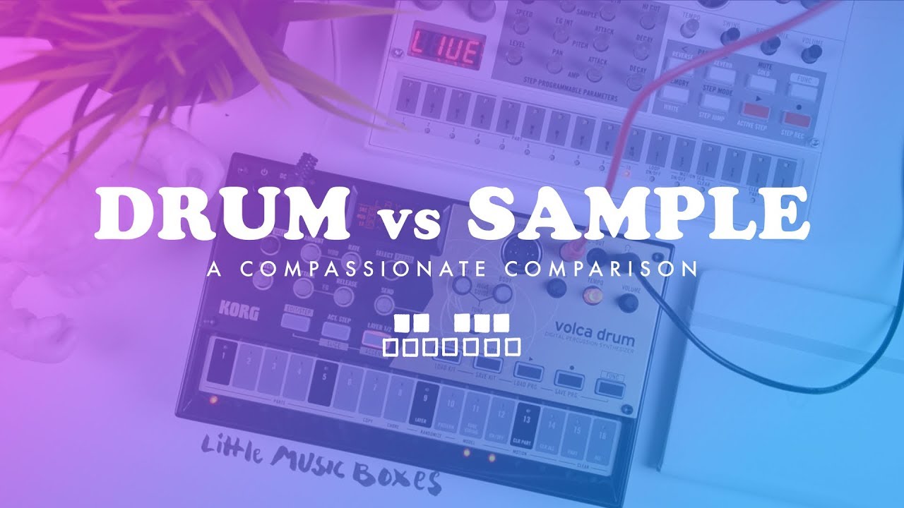 Volca Sample vs. Volca Drum (A Compassionate Comparison)