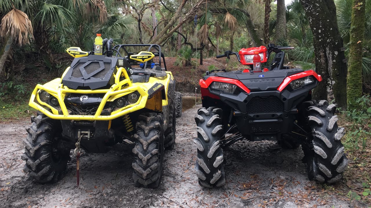 Sportsman 850 VS Outlander XMR 850 Mudding