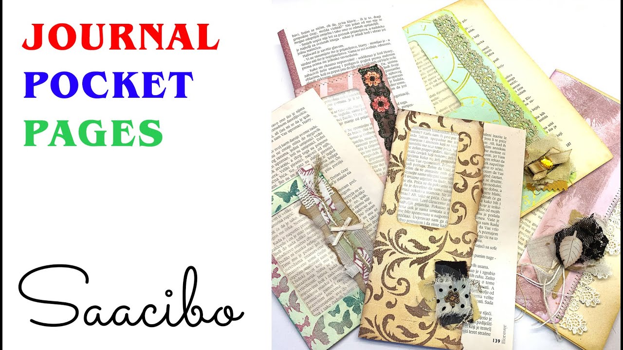 Pocket Pages With Window Envelopes And Book Pages 