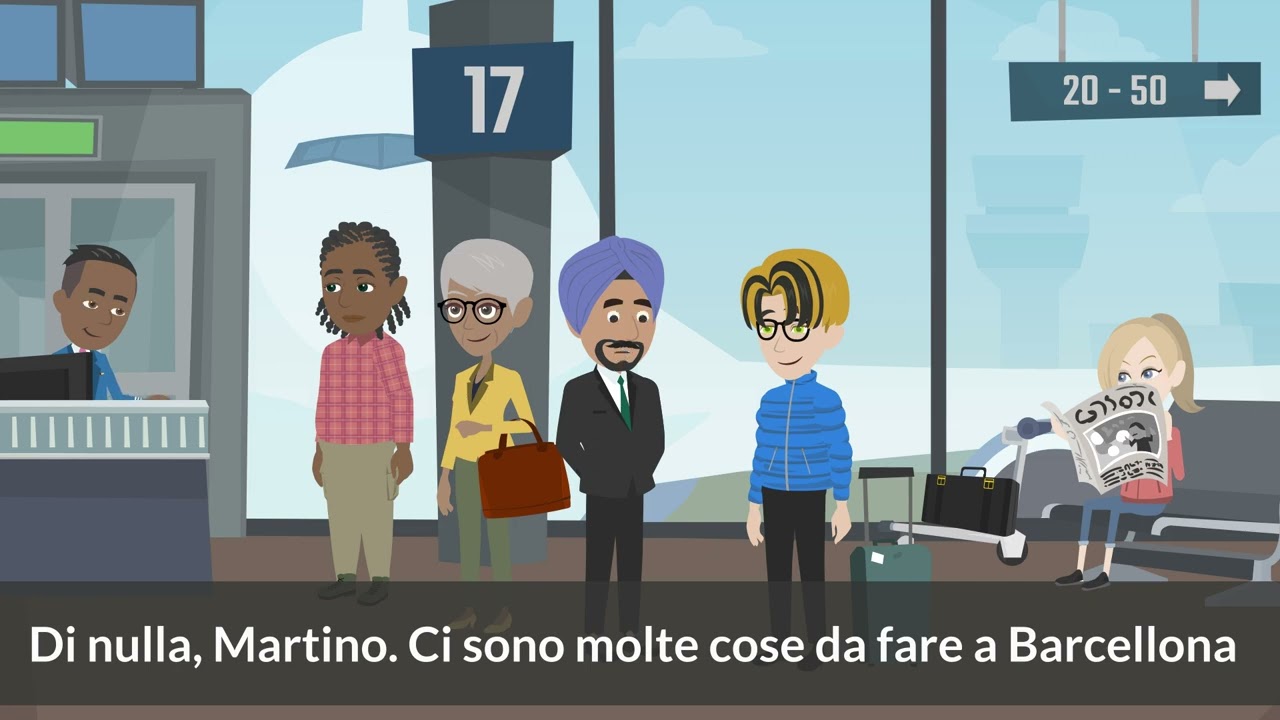 Sei qui per un viaggio? &iquest;Est&aacute;s aqu&iacute; para un viaje? | ESTUDIA ITALIANO CON CONVERSACIONES DIARIAS