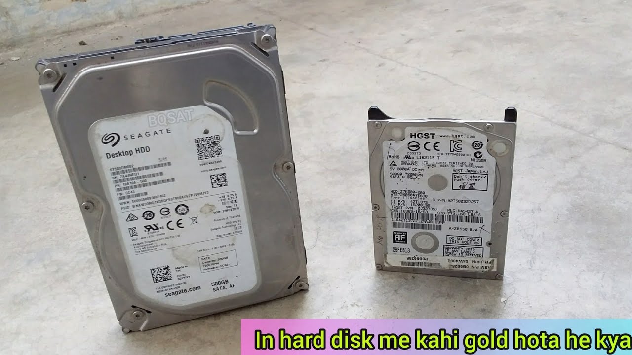 hard disk me gold hota he kya | hard disk gold recover ic chip