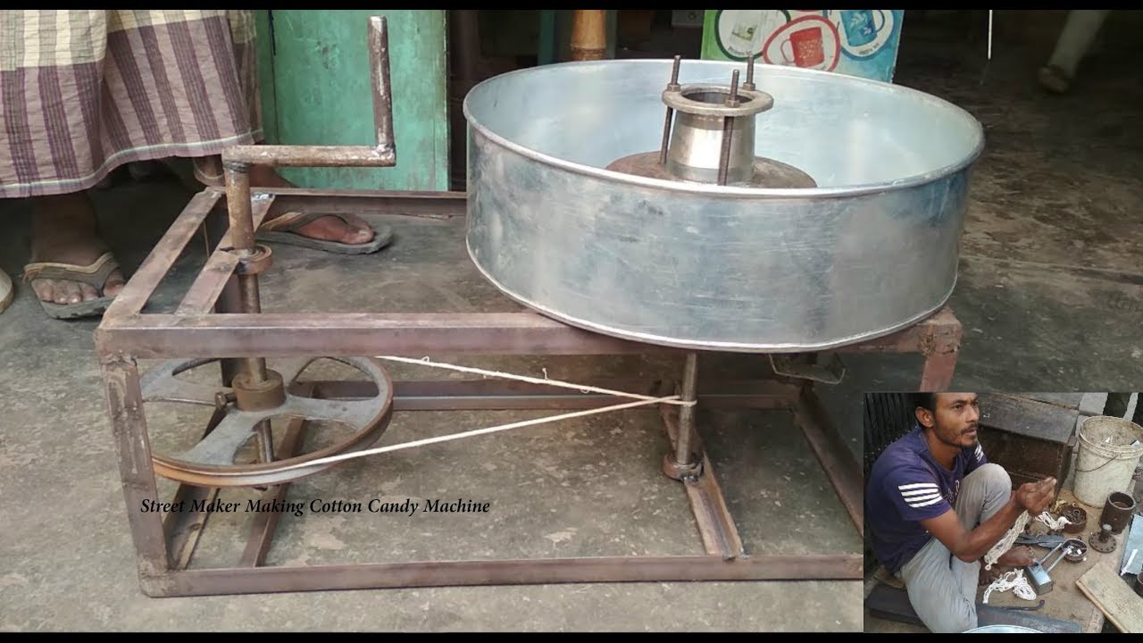 Genius Street Maker Making Cotton Candy Machine | Don't Miss It !!