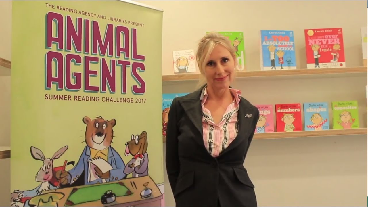 Lauren Child's Summer Reading Challenge message