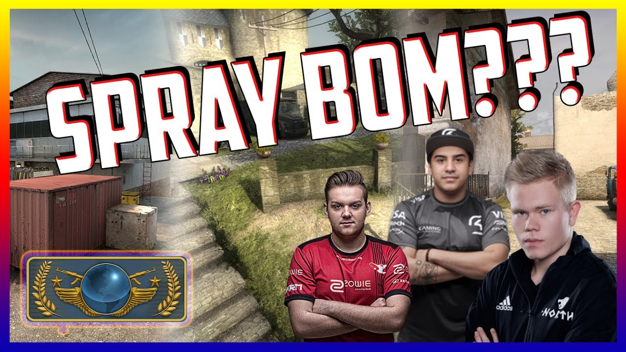 VOCÊ SABE DAR SPRAY? /cs go dicas/