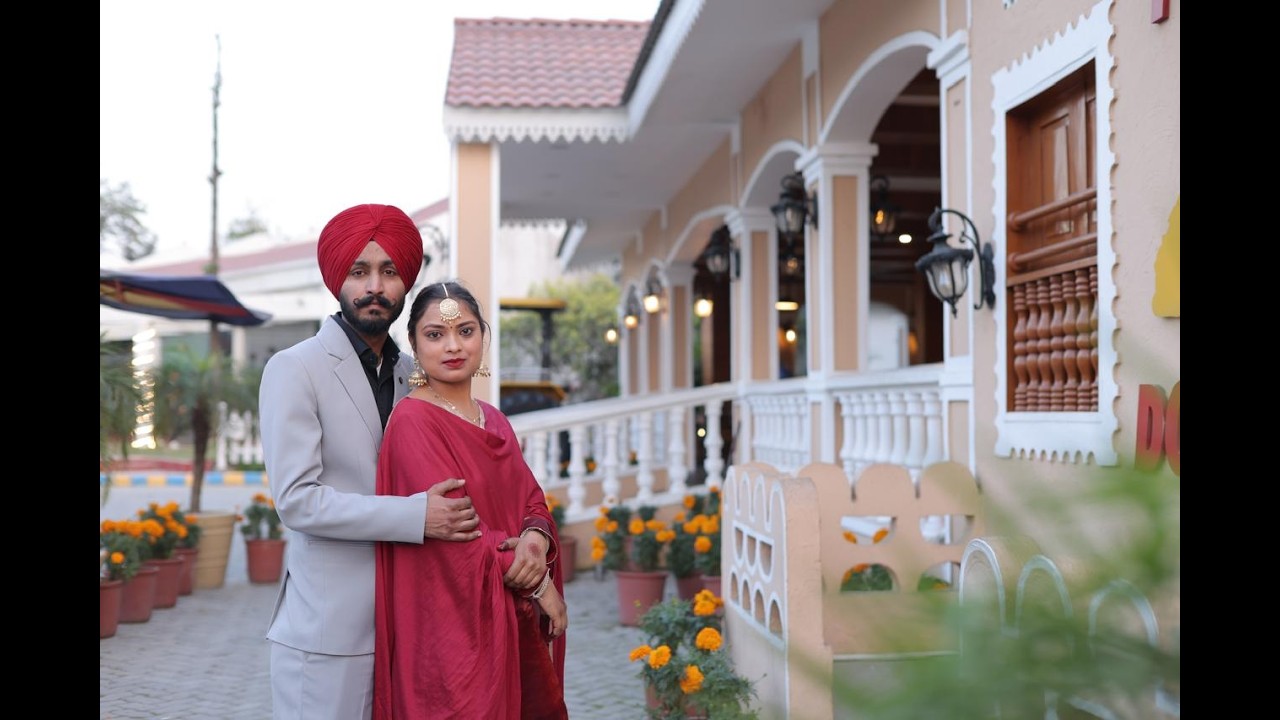 🔴(Live) Kamalpreet Singh ❤️ Jaspreet Karu Live By Danny Photography Bhari M-9814392598