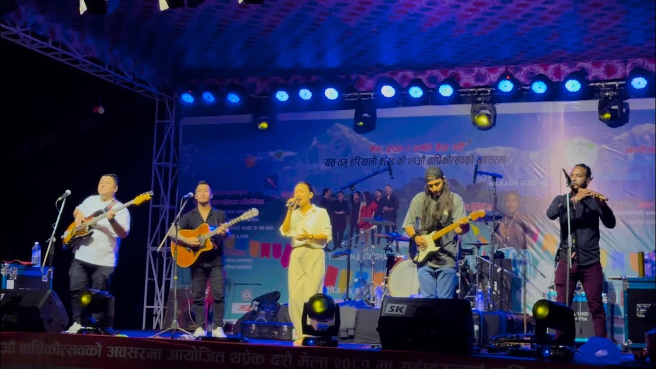 Trishna Gurung And The Collab Live Concert | Thaprek Dashain Mela 2081 | (4K HDR)