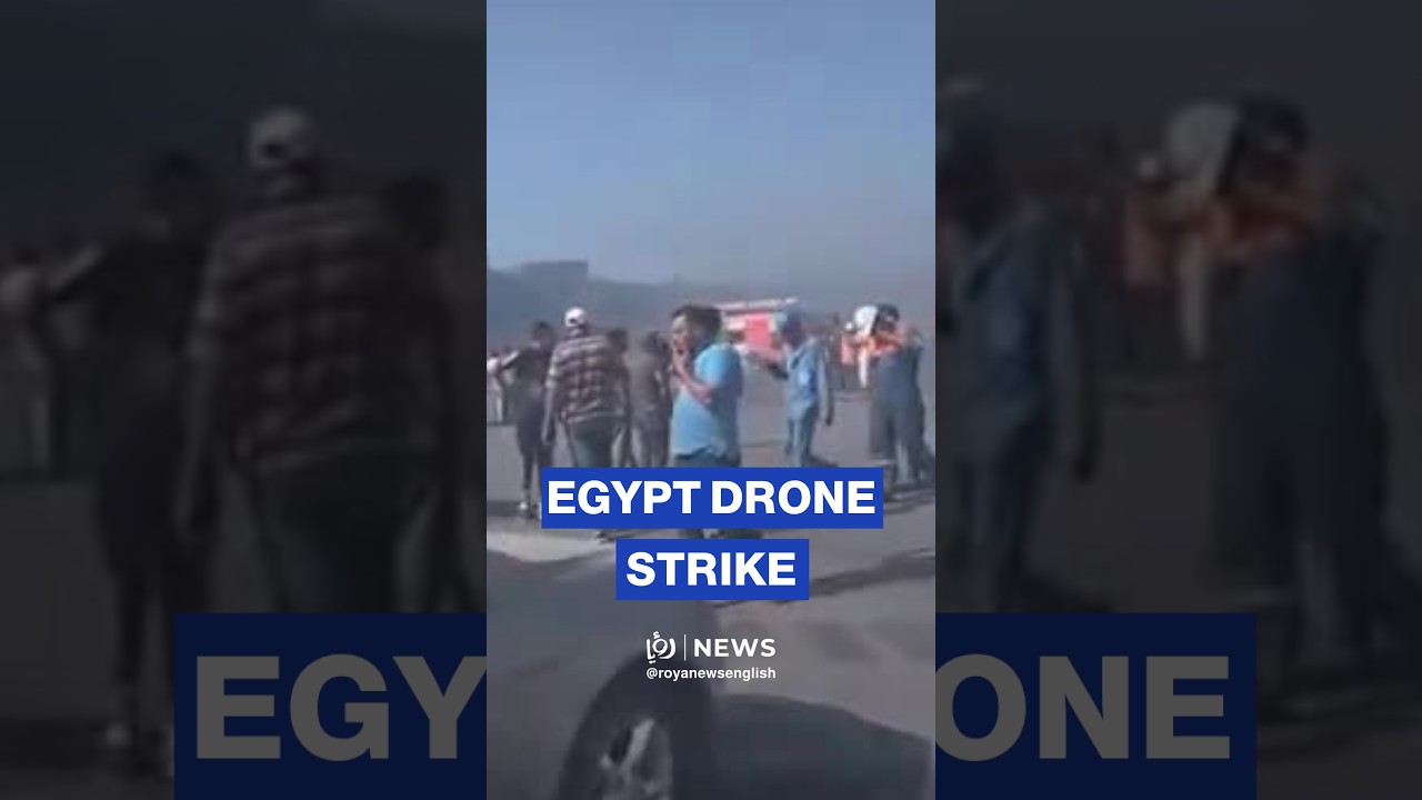 Drone attack on US floating LNG storage facility in damietta port in Egypt
