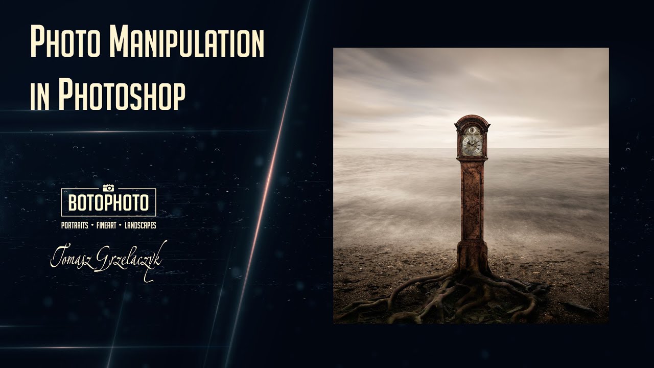 Photoshop CC Manipulation II Clock II speed photo-montage by BoTo