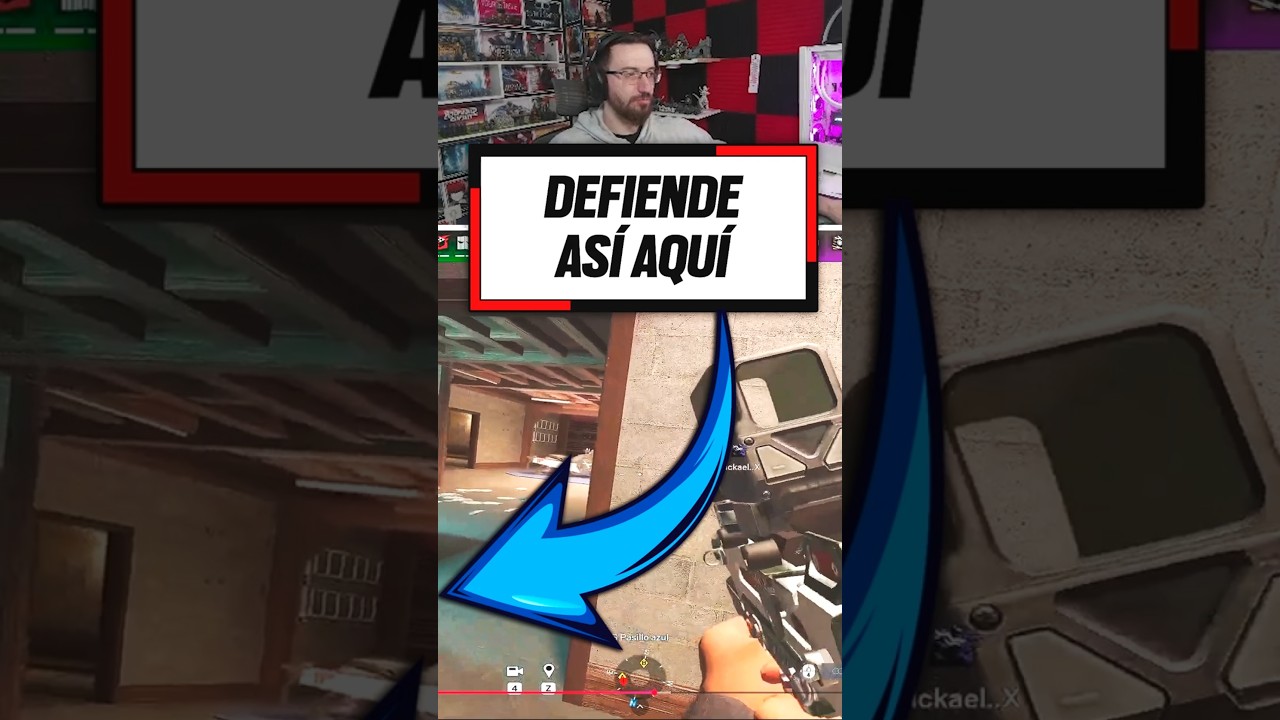 DEFIENDE AQUÍ ASÍ en RAINBOW SIX SIEGE 