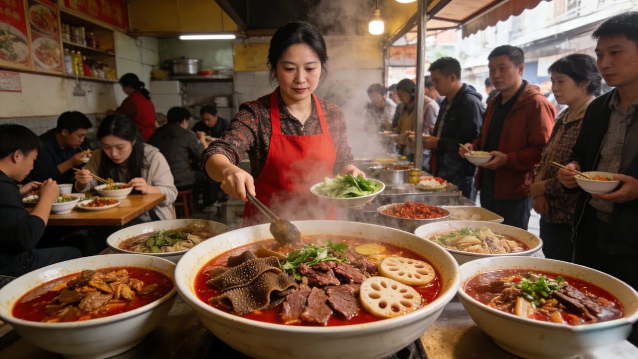 北京一家不起眼的小店，老板娘亲力亲为，香香辣辣的四川冒菜，好吃到顾客天天催老板上班【味道掌门】