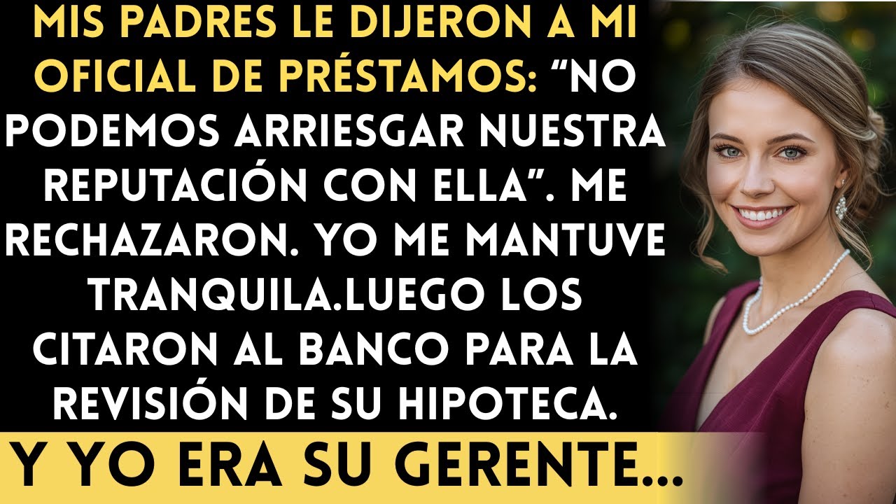 Mis padres no me dieron ni un centavo de la fortuna familiar — así que compré el banco que tiene...