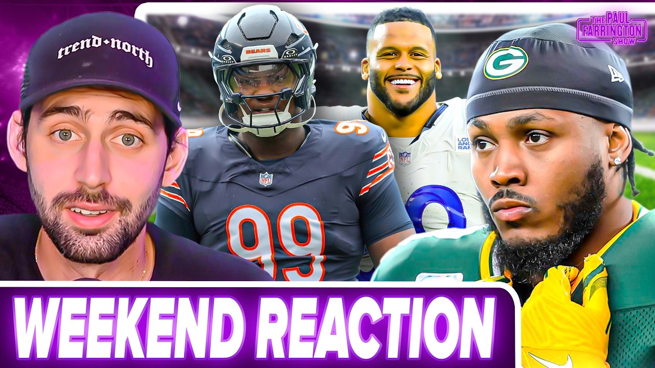 NFL Reaction: Josh Jacobs OUT, Bears TRADE Gervon Dexter, Aaron Donald RETURNS