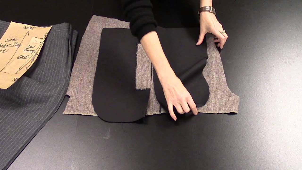 How to Sew the Trouser Side Seam Pocket