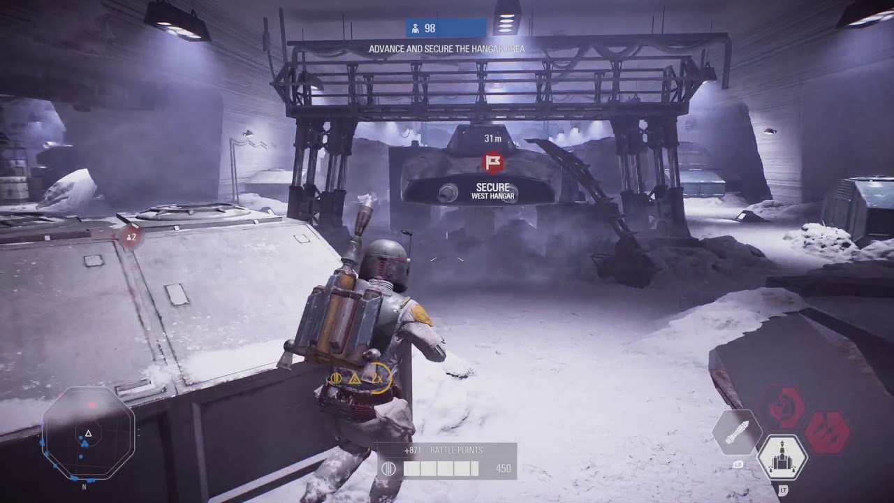 Star Wars Battlefront 2: Boba Fett killstreak on Arab servers (500 ping)