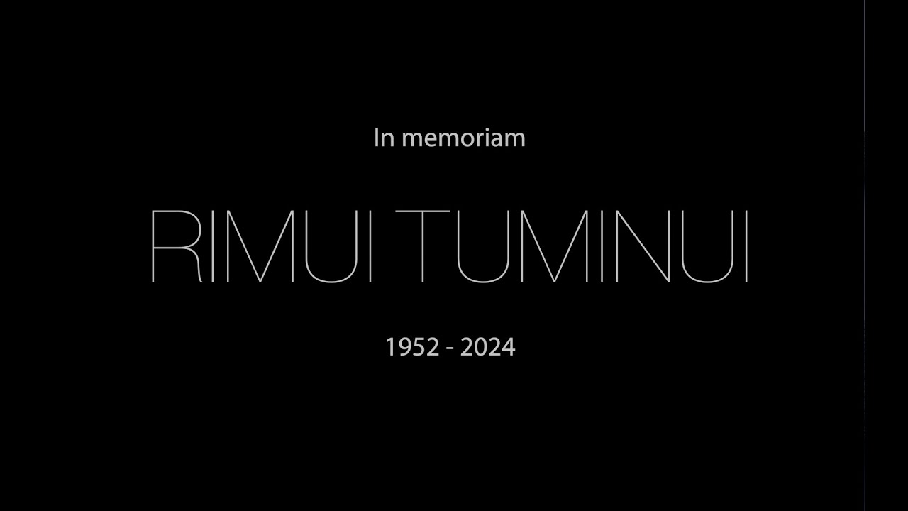 In memoriam Rimui Tuminui