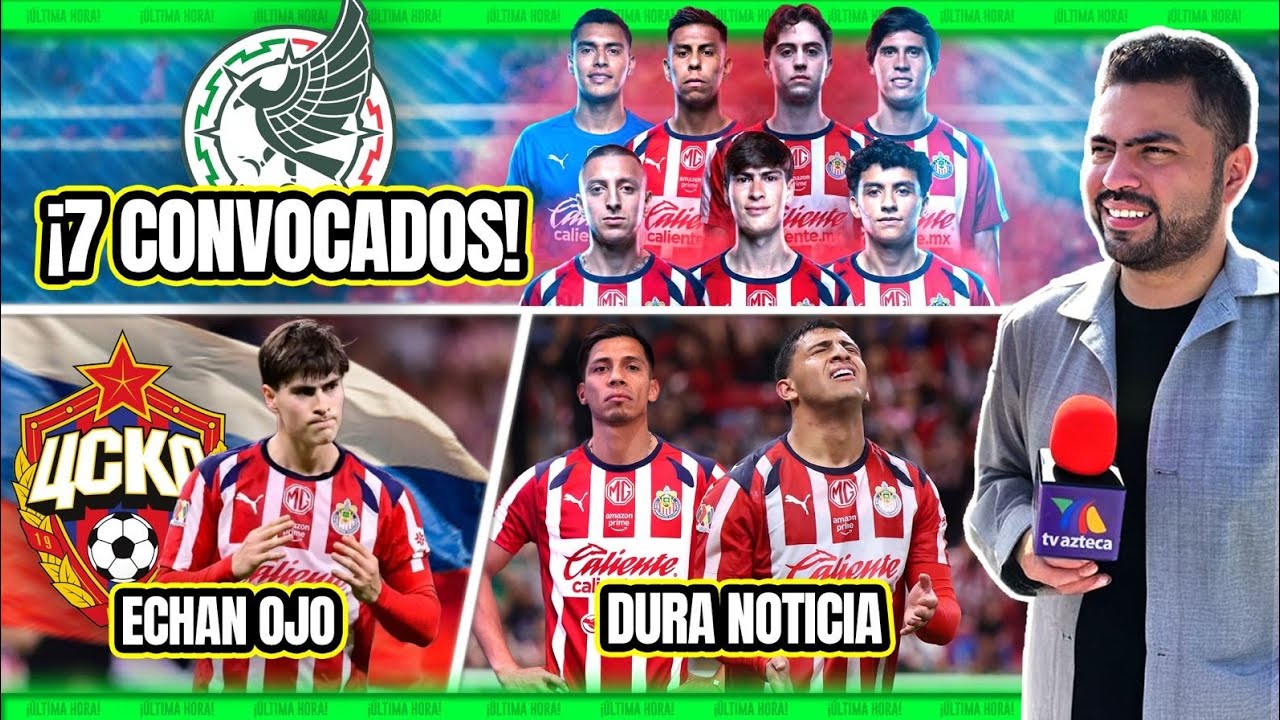 ⚠️ OFICIAL ¡NADA MÁS LE FALTÓ MILITO! CHIVAS BASE DE SELECCIÓN. CSKA OBSERVA A HORMIGA
