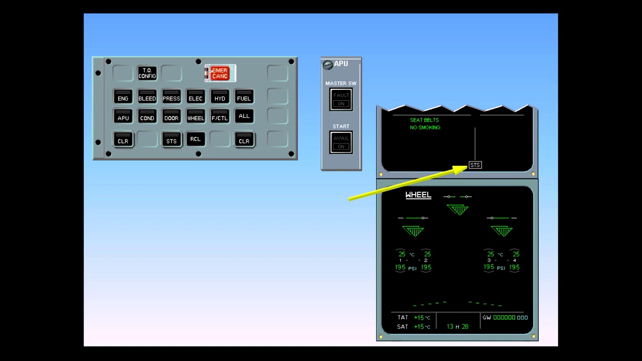A320 CBT #30 Auxiliary Power Unit APU Abnormal Operation
