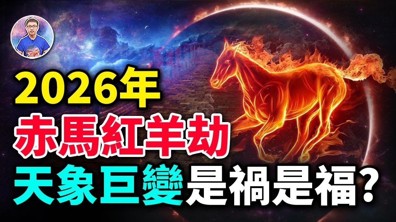 千年詛咒不再是禍？2026年赤馬紅羊劫「這一件事」將從此改變全人類命運！？【地球旅館】