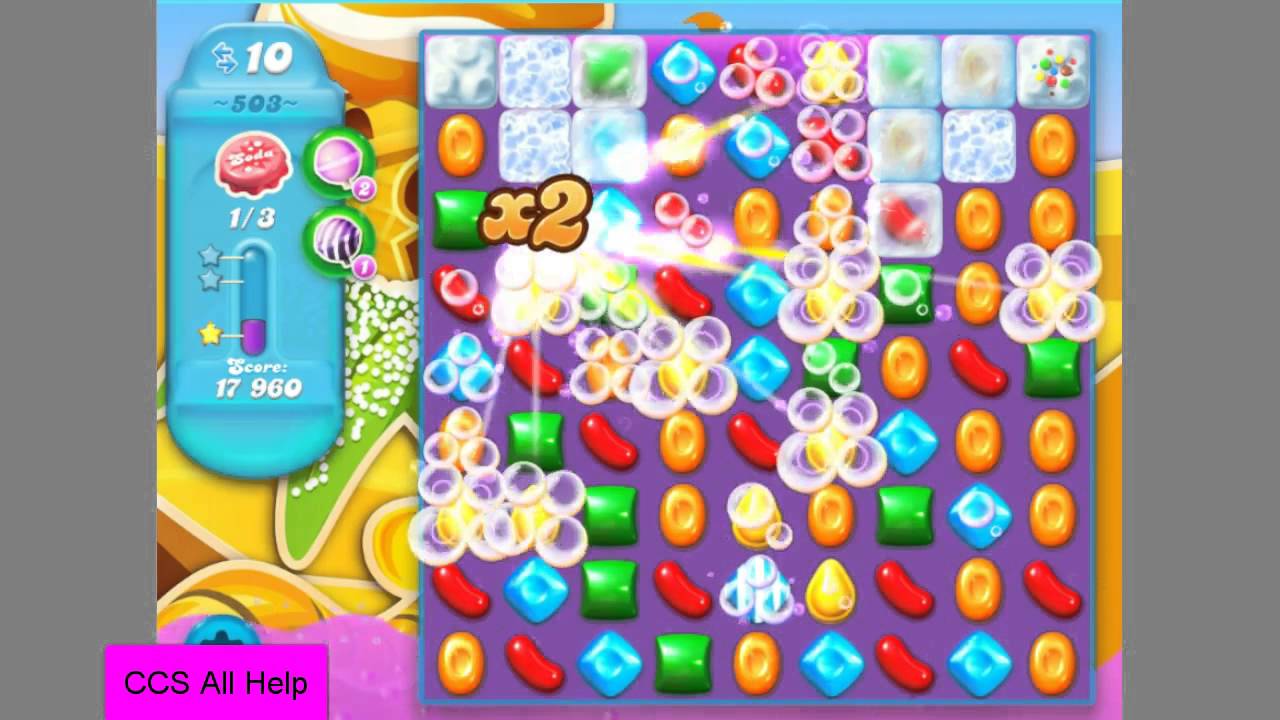 Candy Crush Soda Saga Level 503 NO BOOSTERS