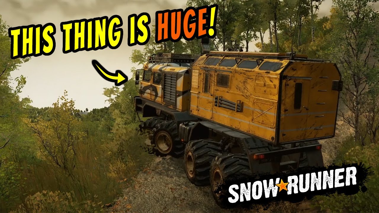 SnowRunner - Kolob 74760 Special Edition | Is the Kolob the biggest vehicle in SnowRunner!?