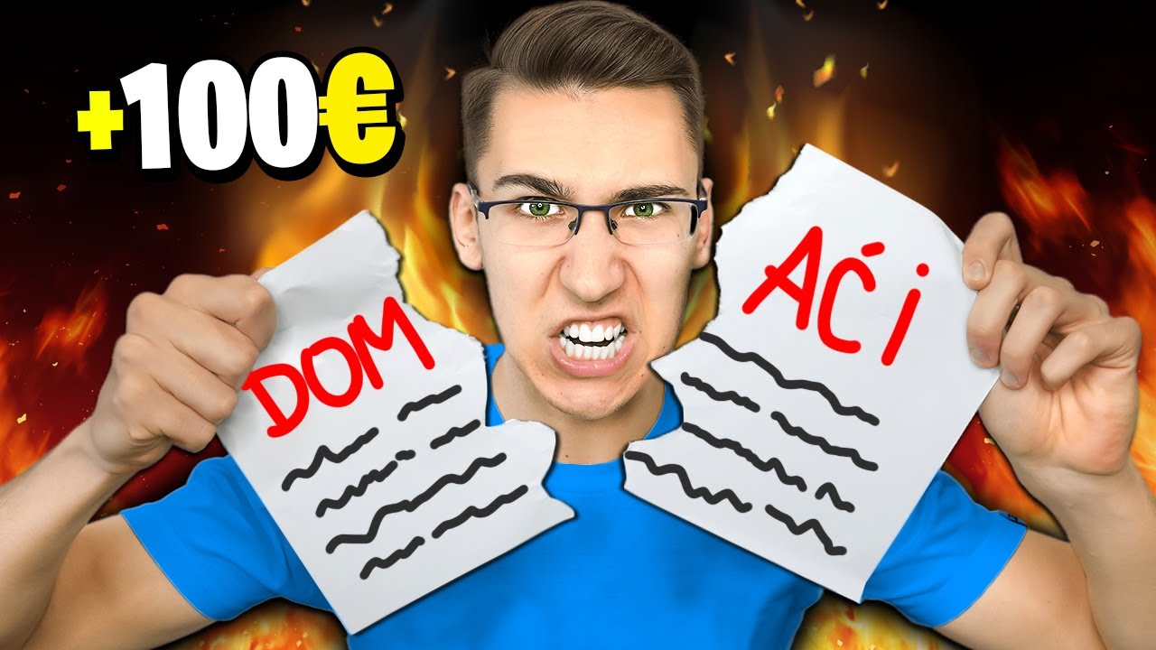 POCEPAJ DOMAĆI ZADATAK I ZARADI 100€!!