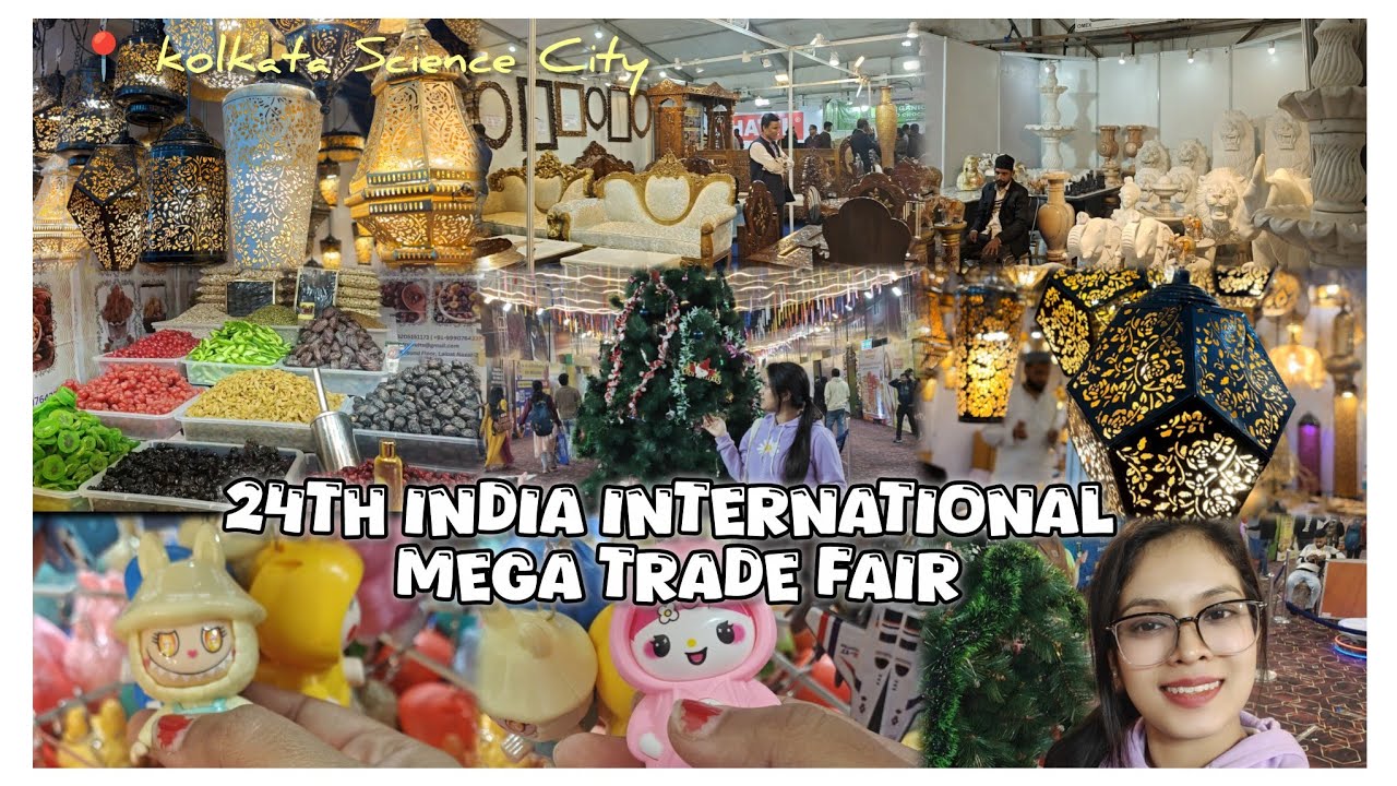 24th India International Mega Trade Fair in 📍 kolkata Science City  ❤️😍 #vlog #iimtf #tradefair 