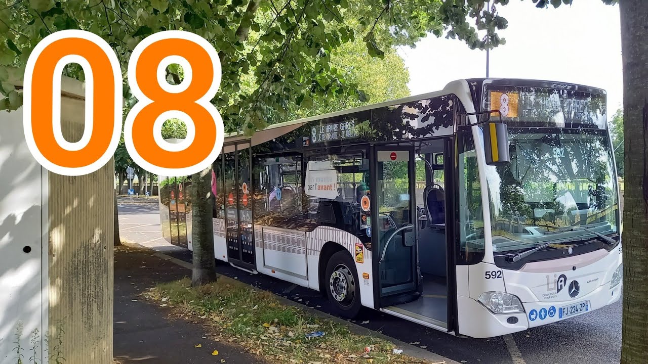 Le Havre Gares - Soquence via les Neiges sur la ligne 08